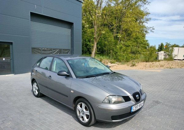 Seat Ibiza cena 7500 przebieg: 186700, rok produkcji 2004 z Brodnica małe 79